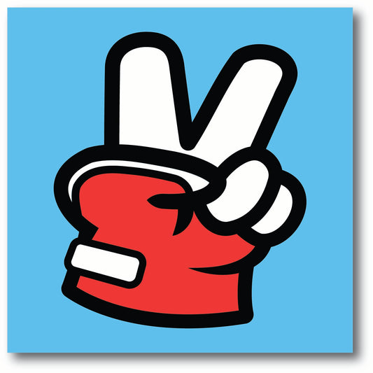 Drift glove vinyl decal